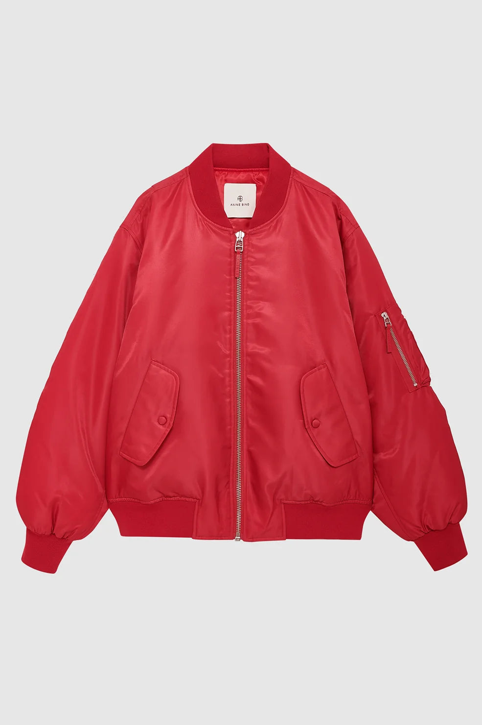 Leon Bomber in Tango Red