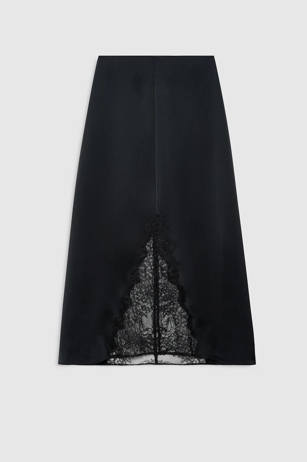 Malou Skirt in Black and Black Lace