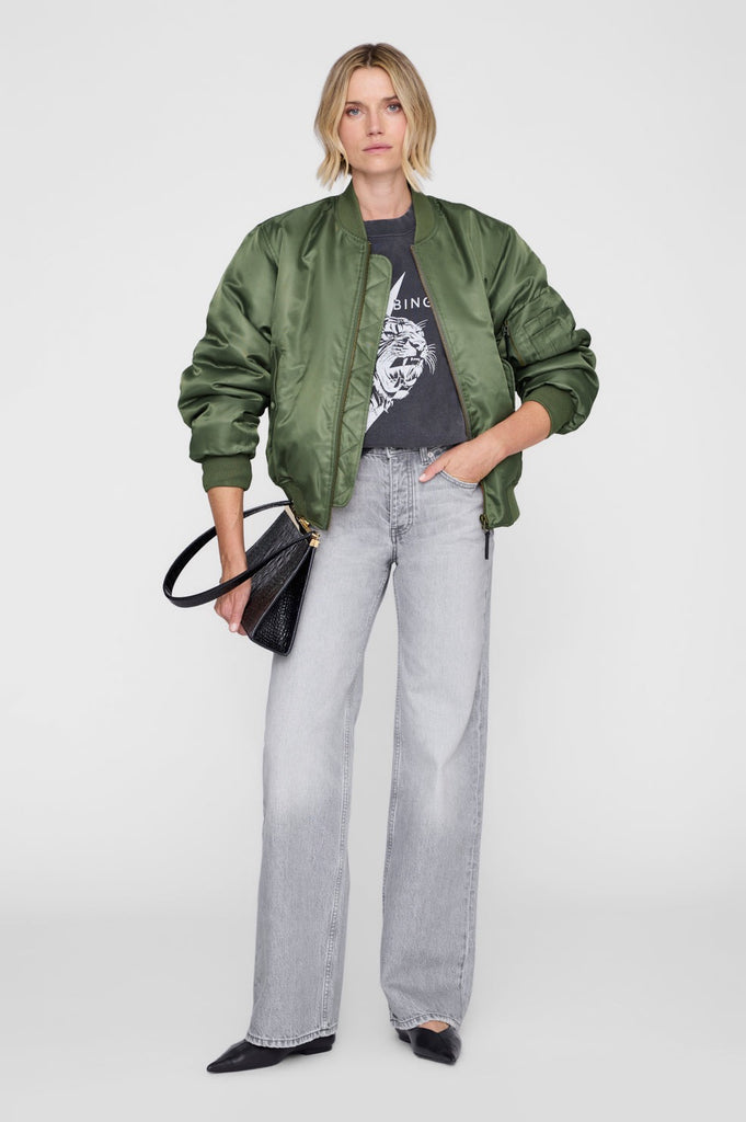 Miles Sweatshirt Tiger in Vintage Black