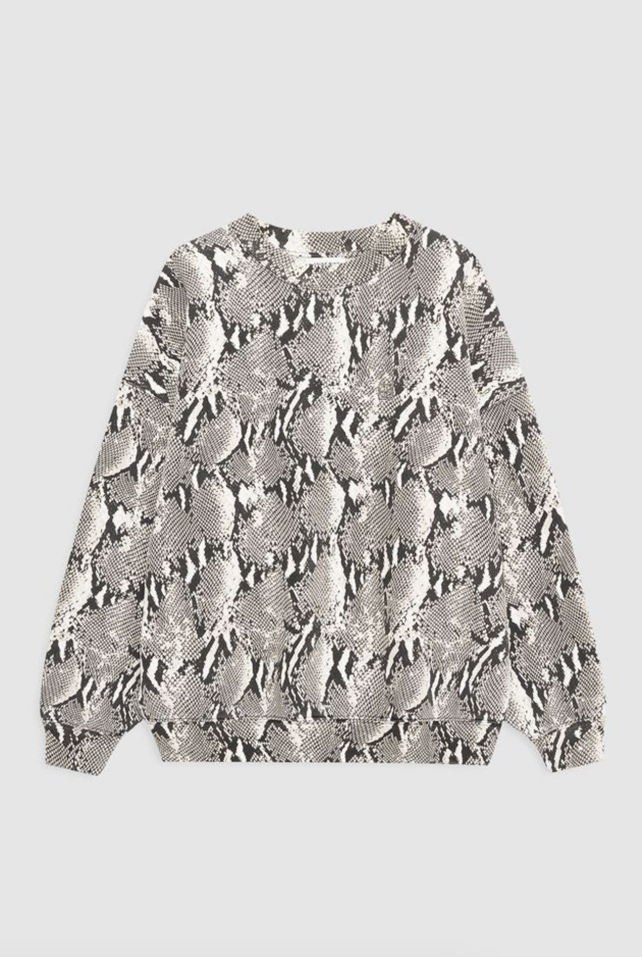 Miles Sweatshirt in Washed Python