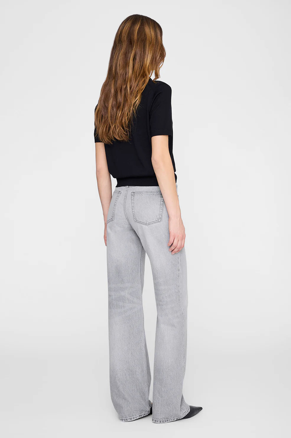Moni Polo Sweater in Black