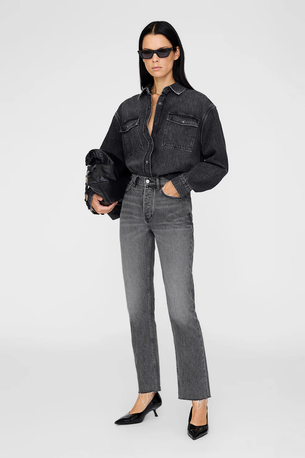 Paxton Shirt in Arctic Night