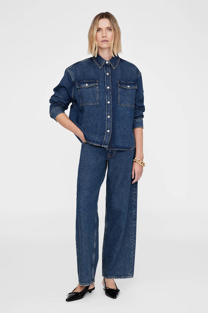 Paxton Shirt in Sea Blue