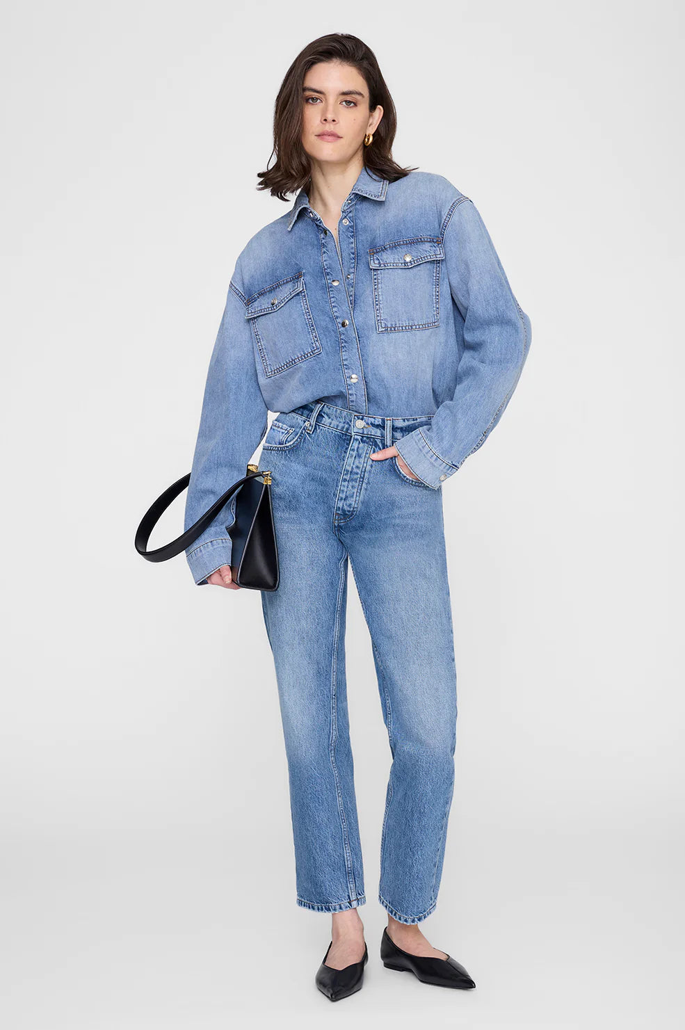 Paxton Shirt in Tidal Blue