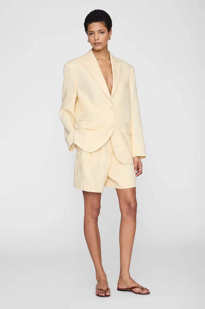 Quinn Blazer in Butter Yellow
