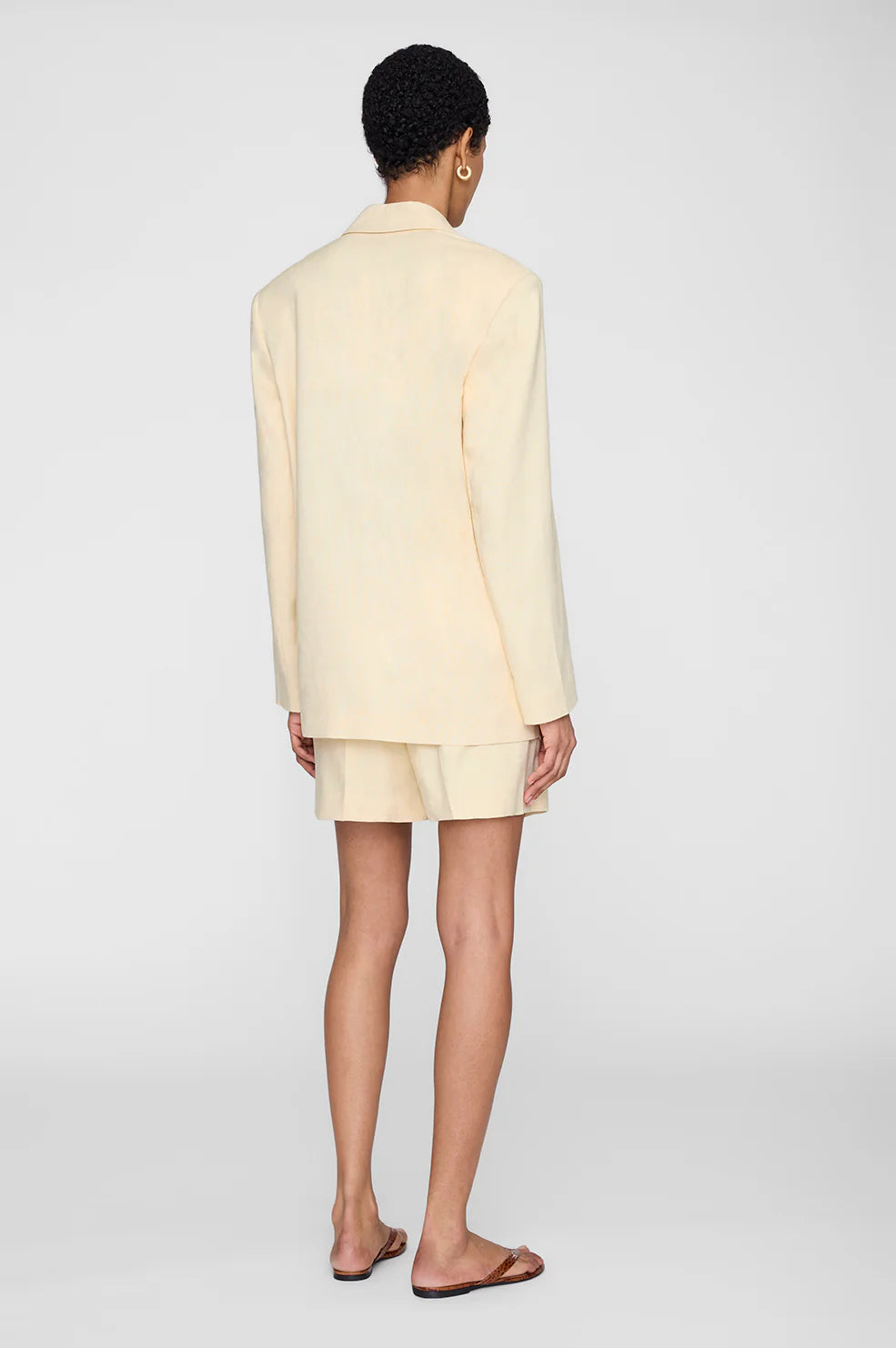 Quinn Blazer in Butter Yellow