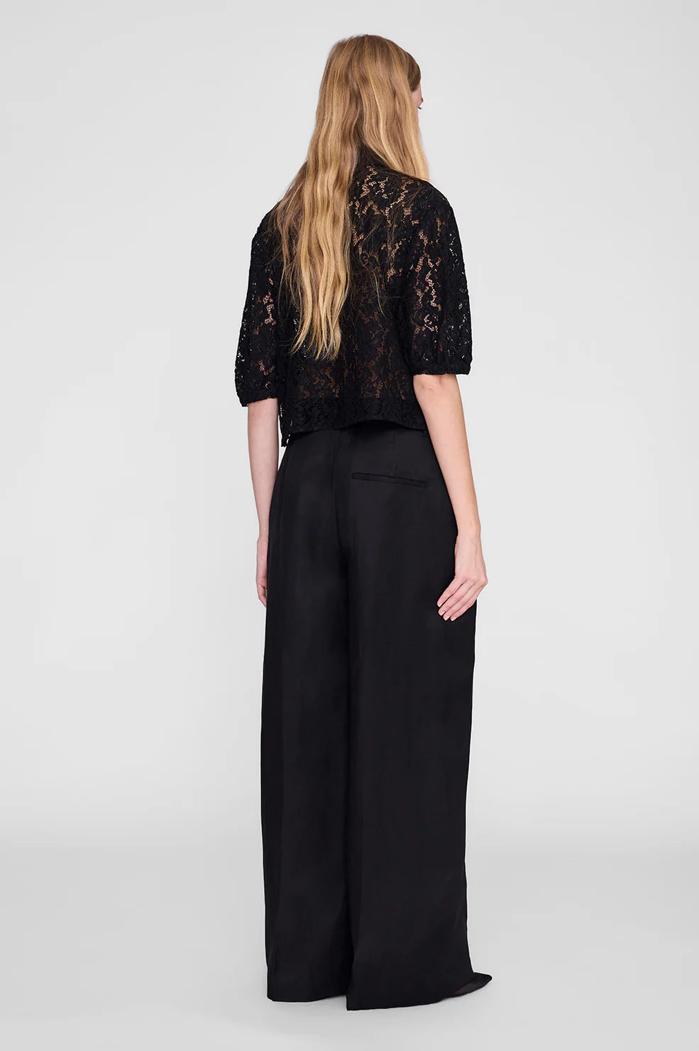 Shayna Top in Black Lace