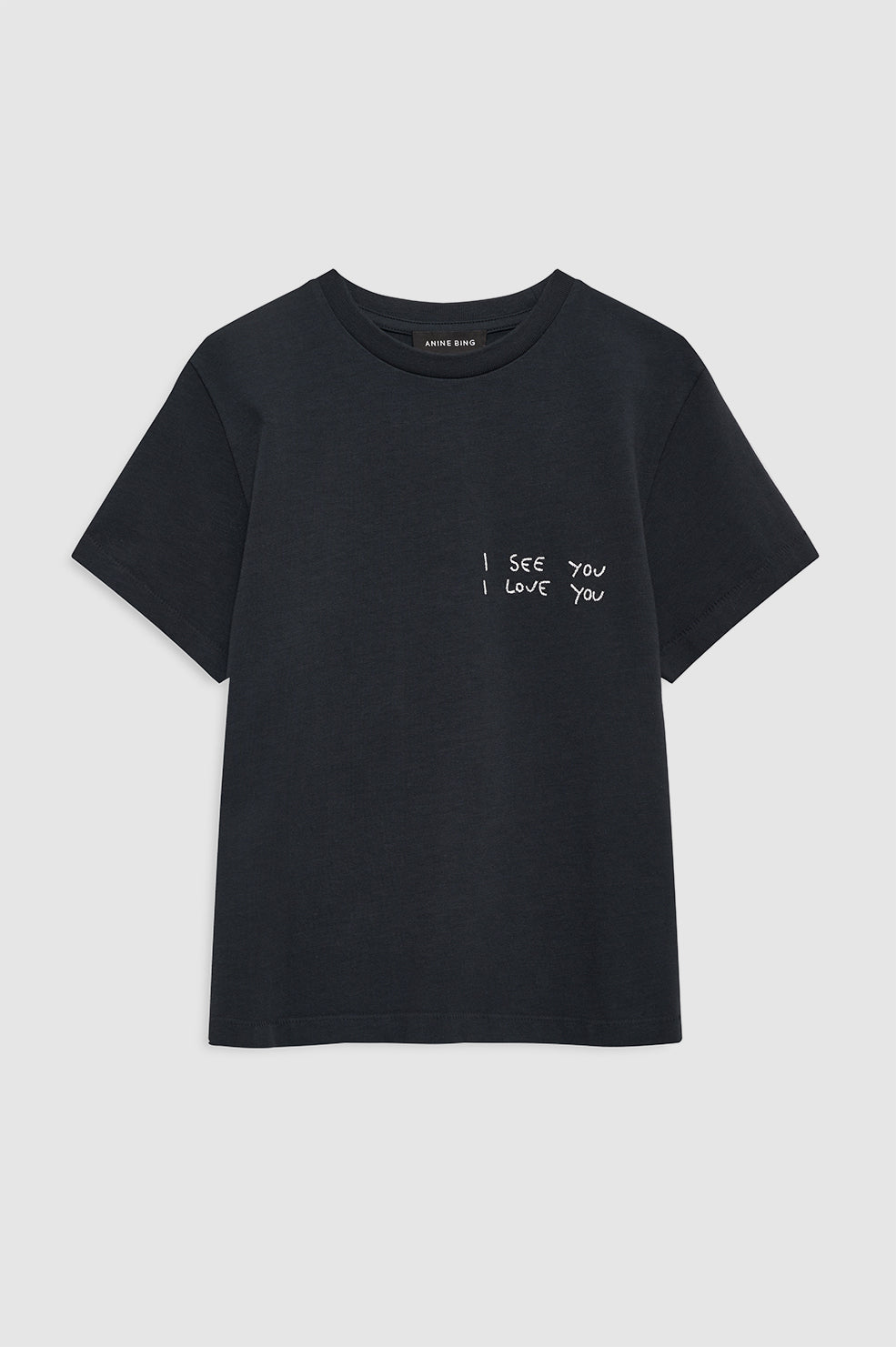 Shelley Tee I See You I Love You in Black