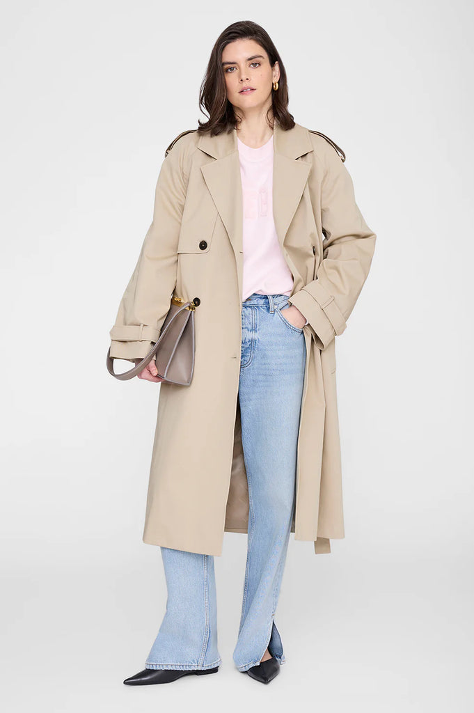 Spencer Sweatshirt Anine Bing in Powder Pink