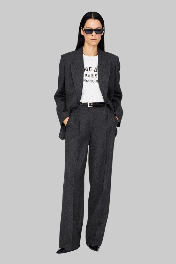 Trent Trouser in Dark Heather Grey