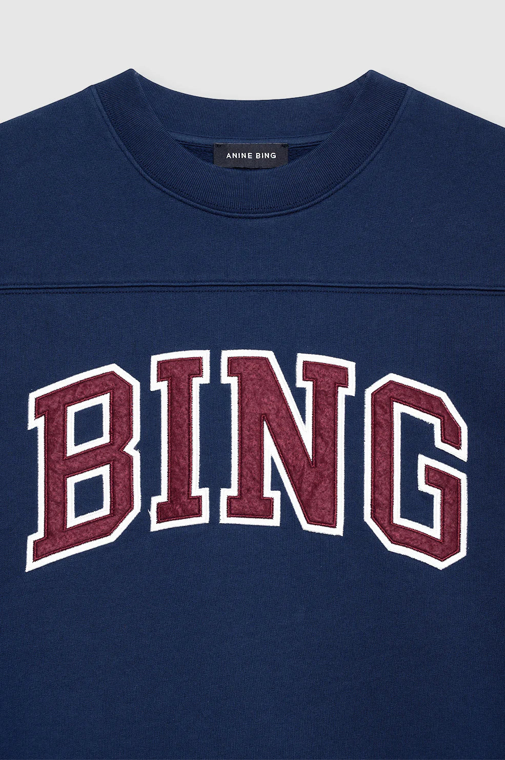 Trenton Sweatshirt Bing in Washed Navy