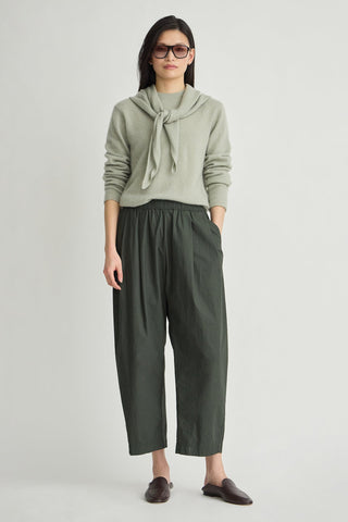 Spa Pleat Pant in Rosin