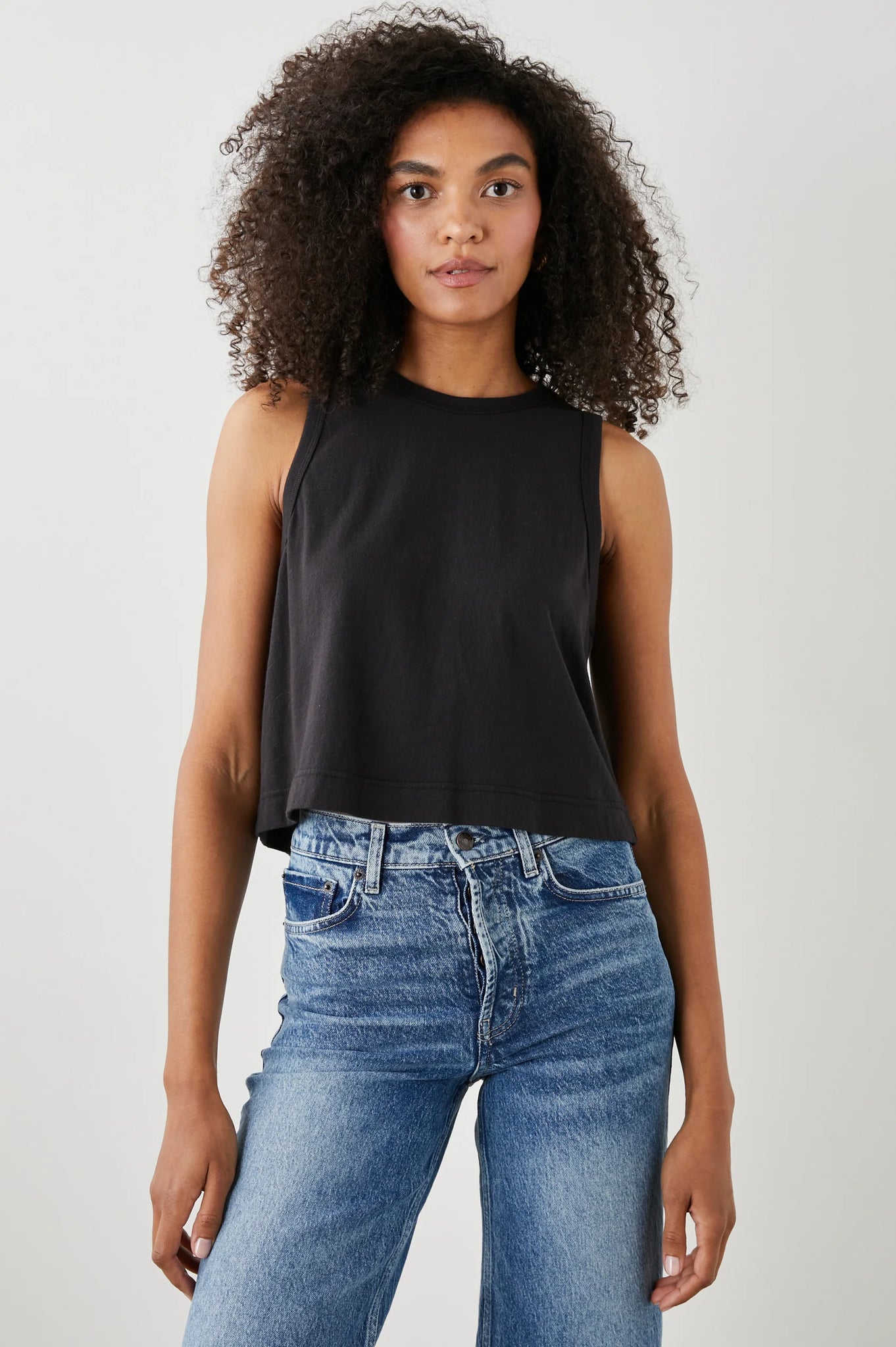 The Boxy Tank in Black