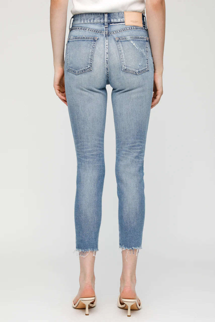 MV Hammond High-Rise Skinny in Blue