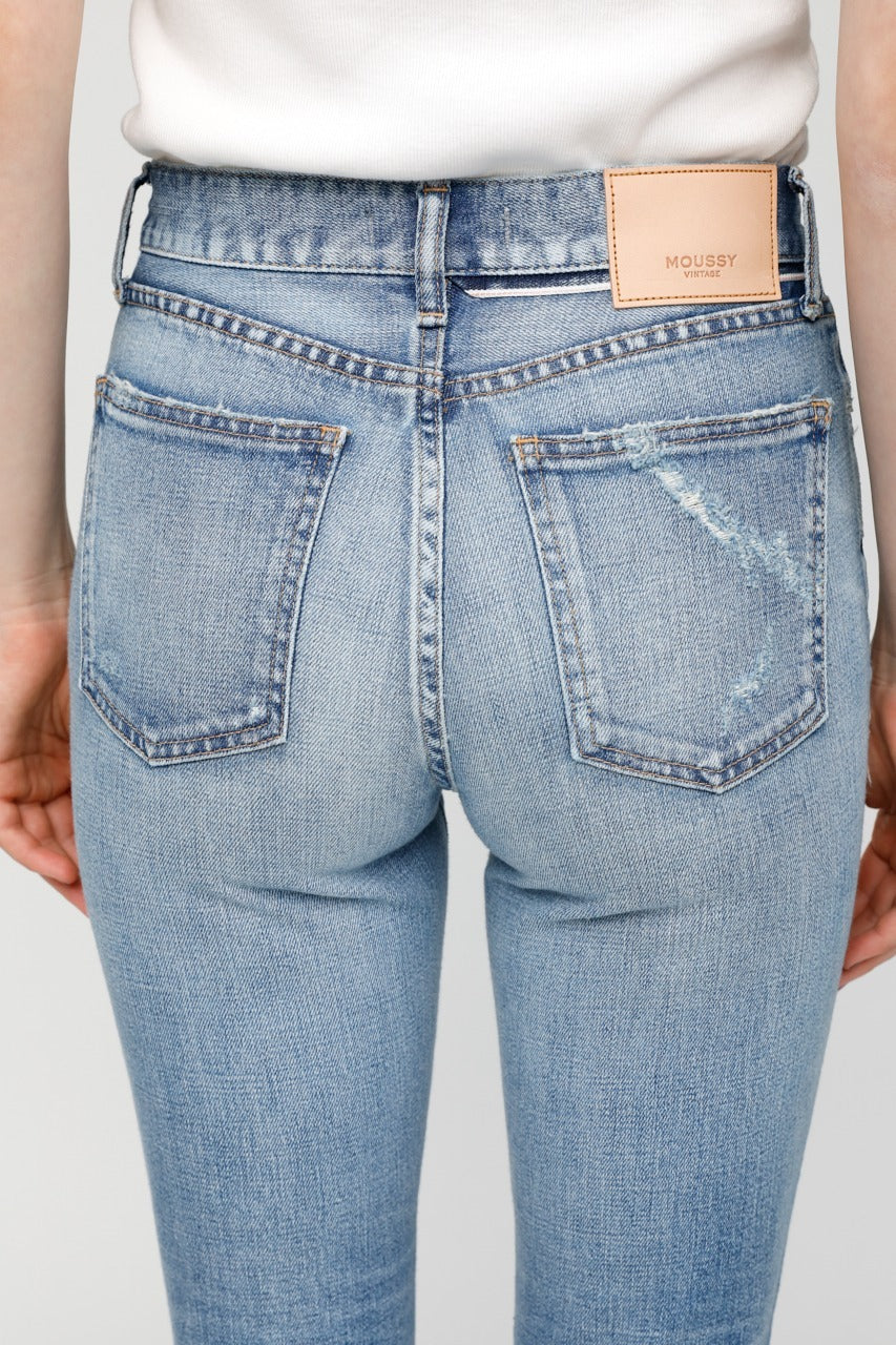 MV Hammond High-Rise Skinny in Blue