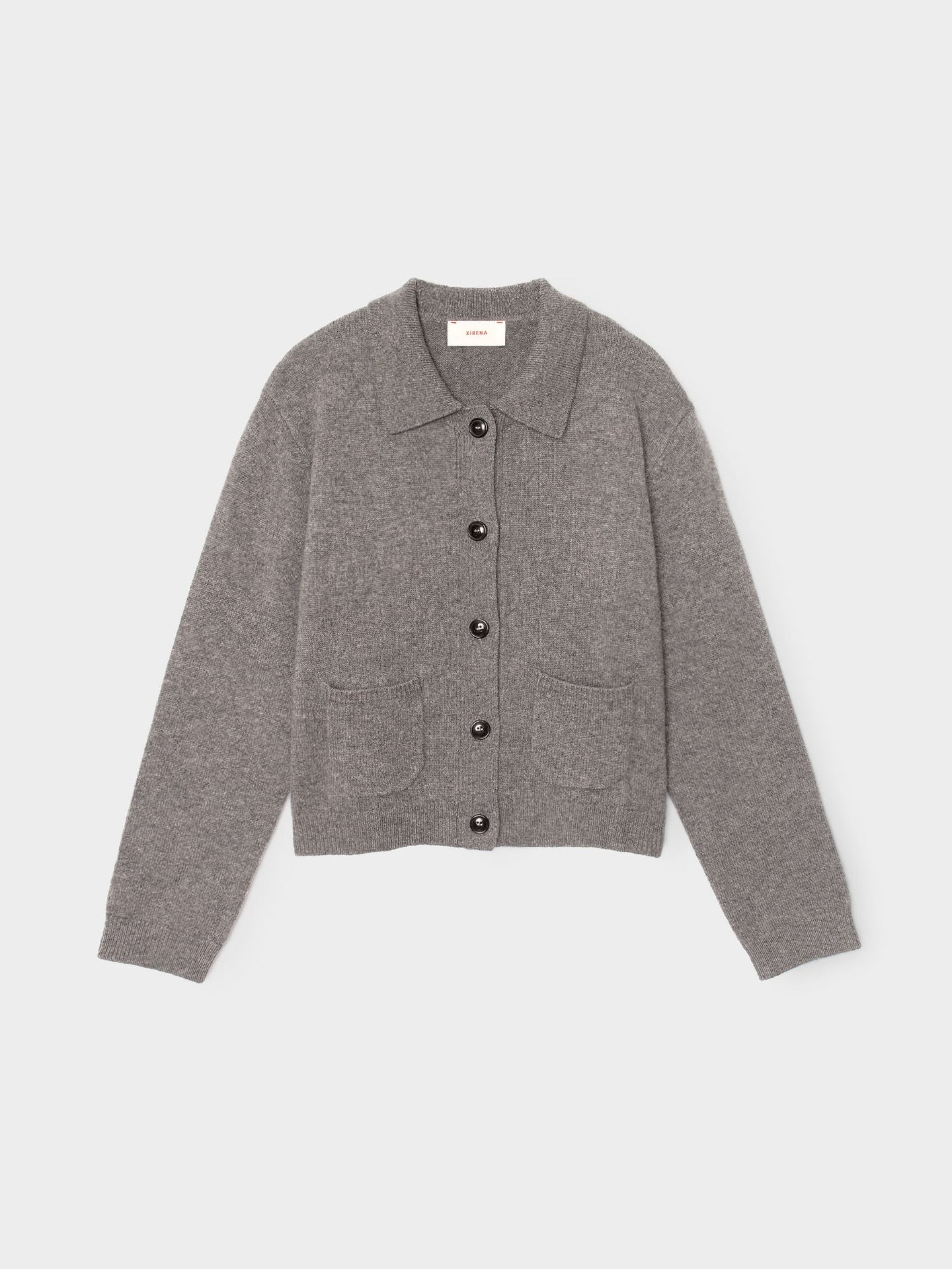 Bevyn Cardigan in Pewter Gray