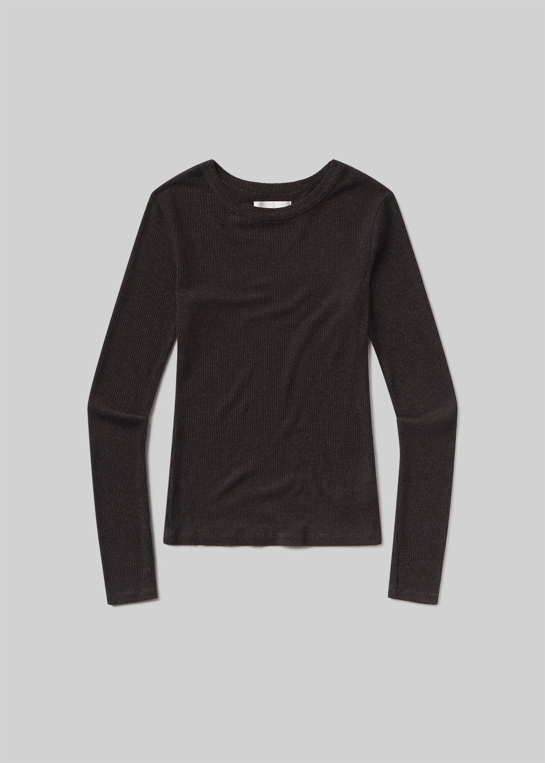 Bina Crewneck in Heather Brown