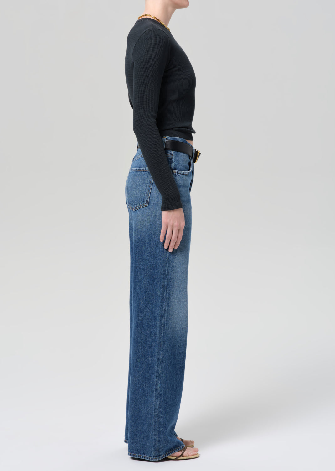 Annina Straight Leg 33" in Avant