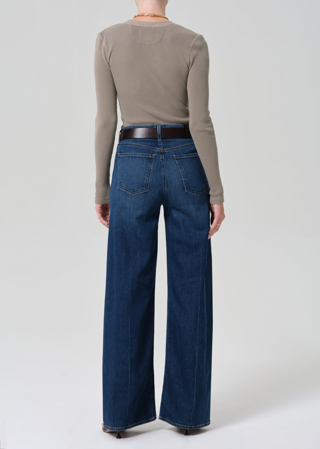 Lyra Long Wide Leg in Elm