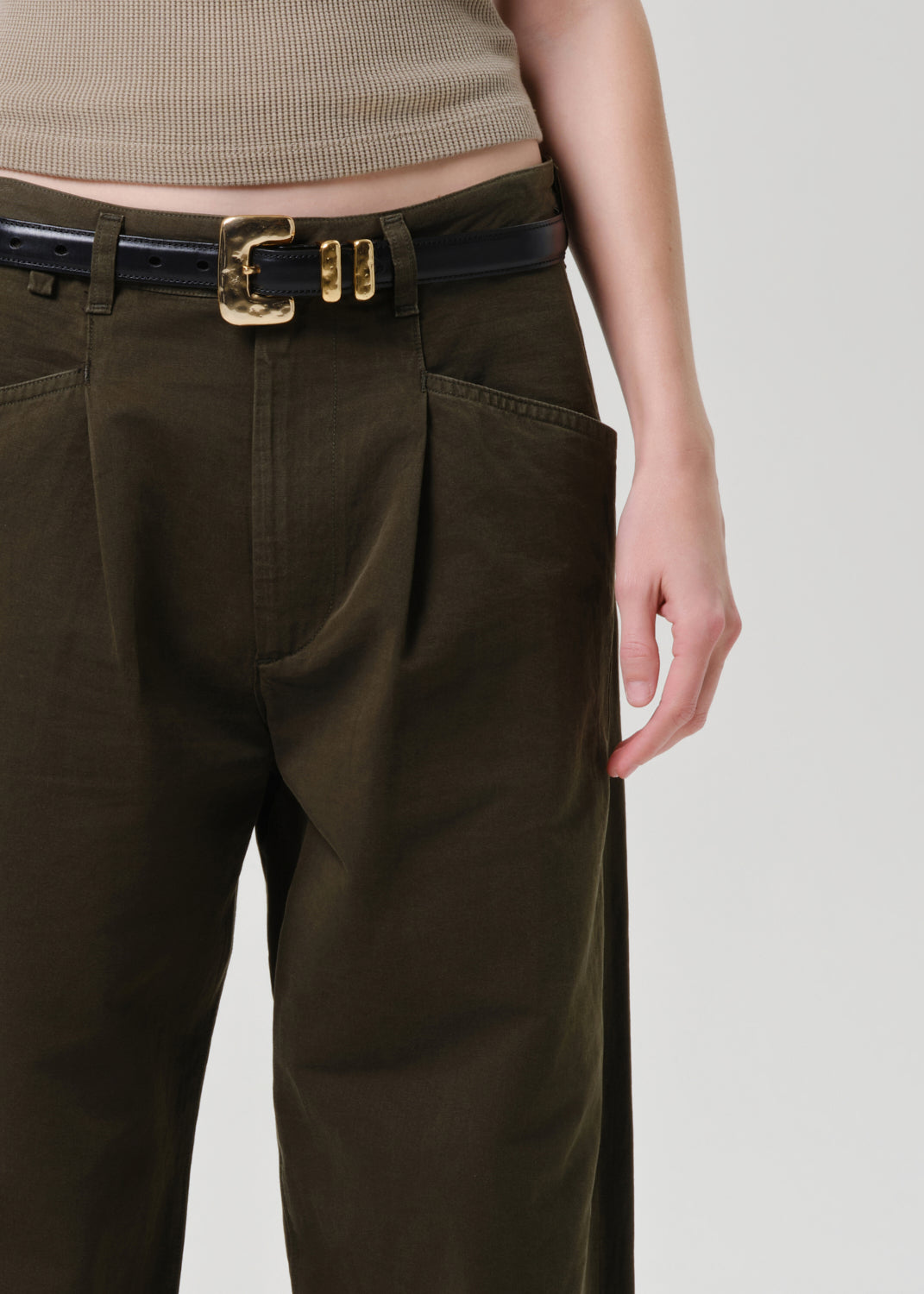 Velha Trouser in Moss