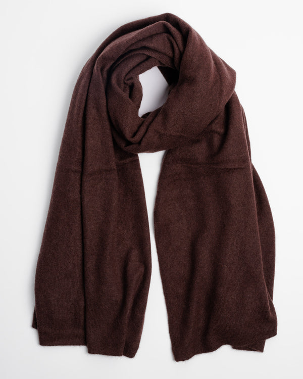 Cashmere Travel Wrap in Coffee Bean