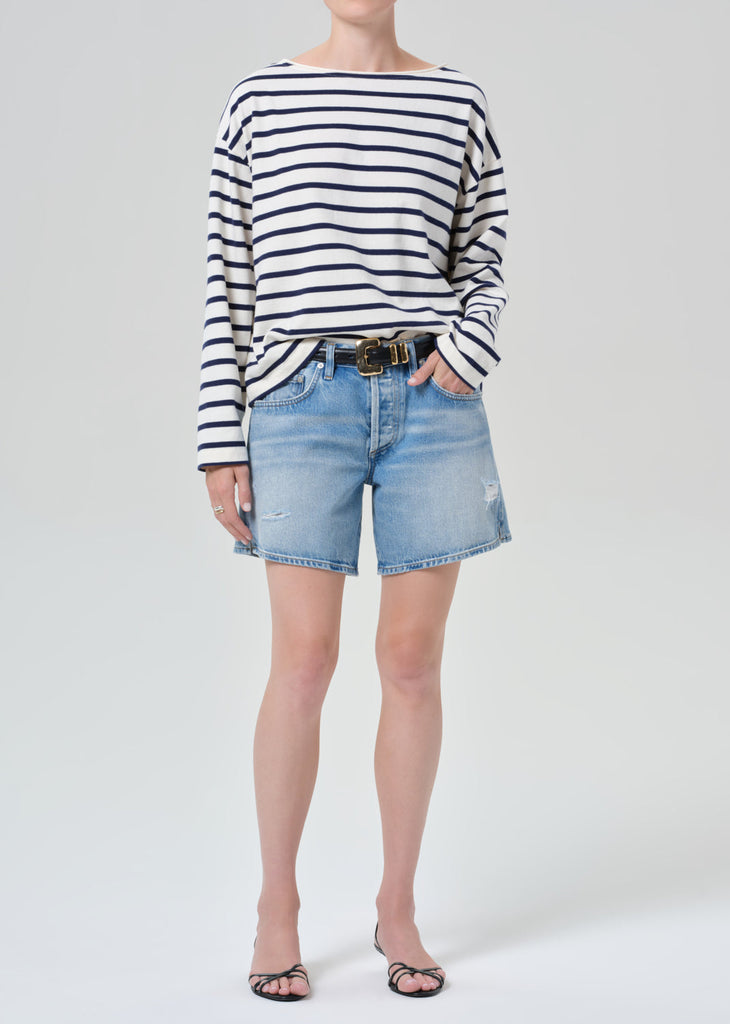 Billie Relaxed Short in Sparrow