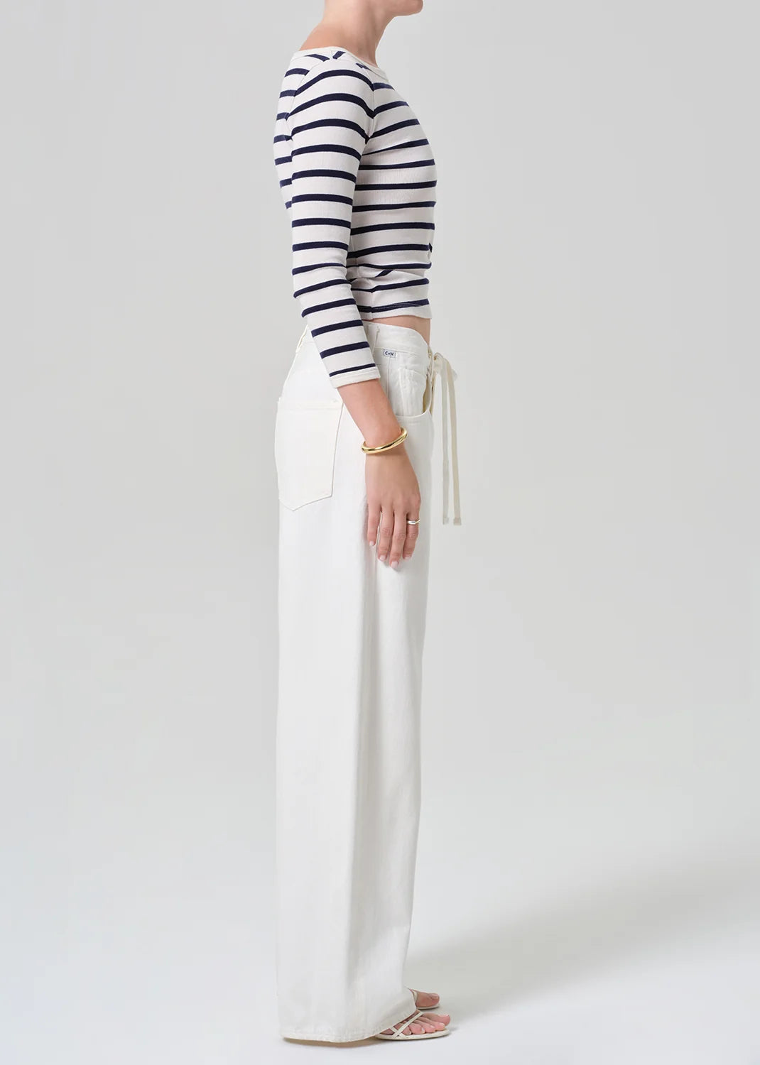 Brynn Drawstring Trouser in Pashmina