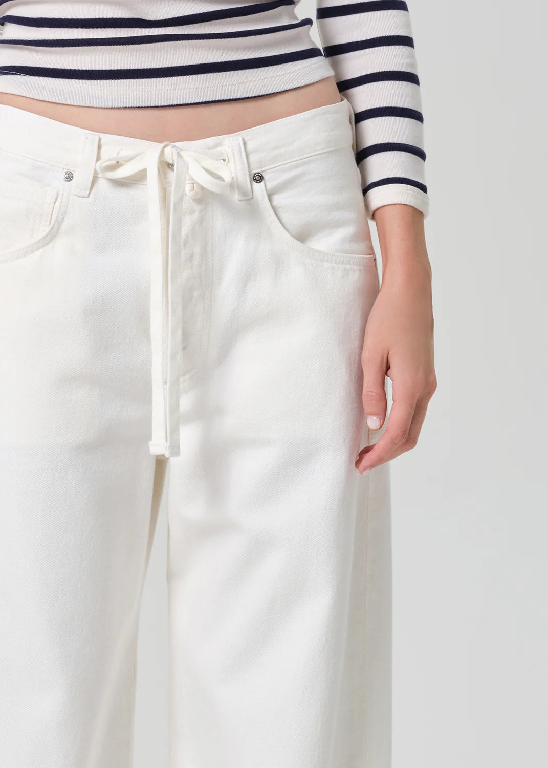 Brynn Drawstring Trouser in Pashmina