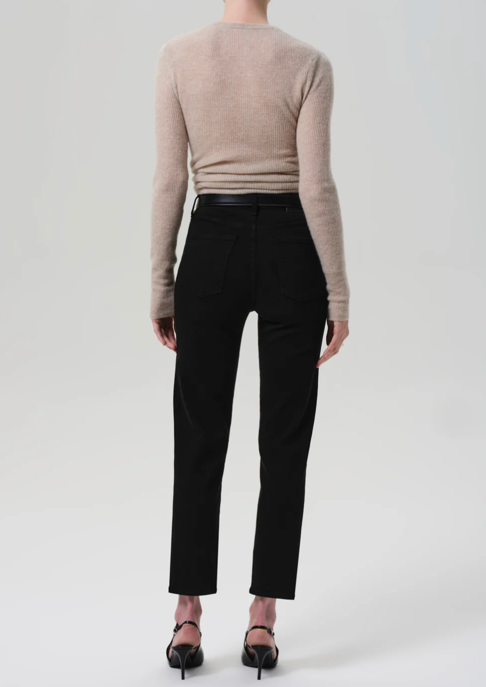 Caia Straight in Plush Black