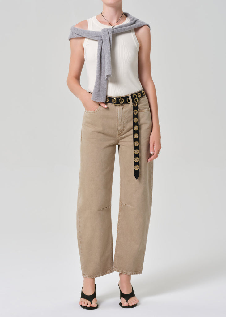 Isabel Rib Tank in Dune