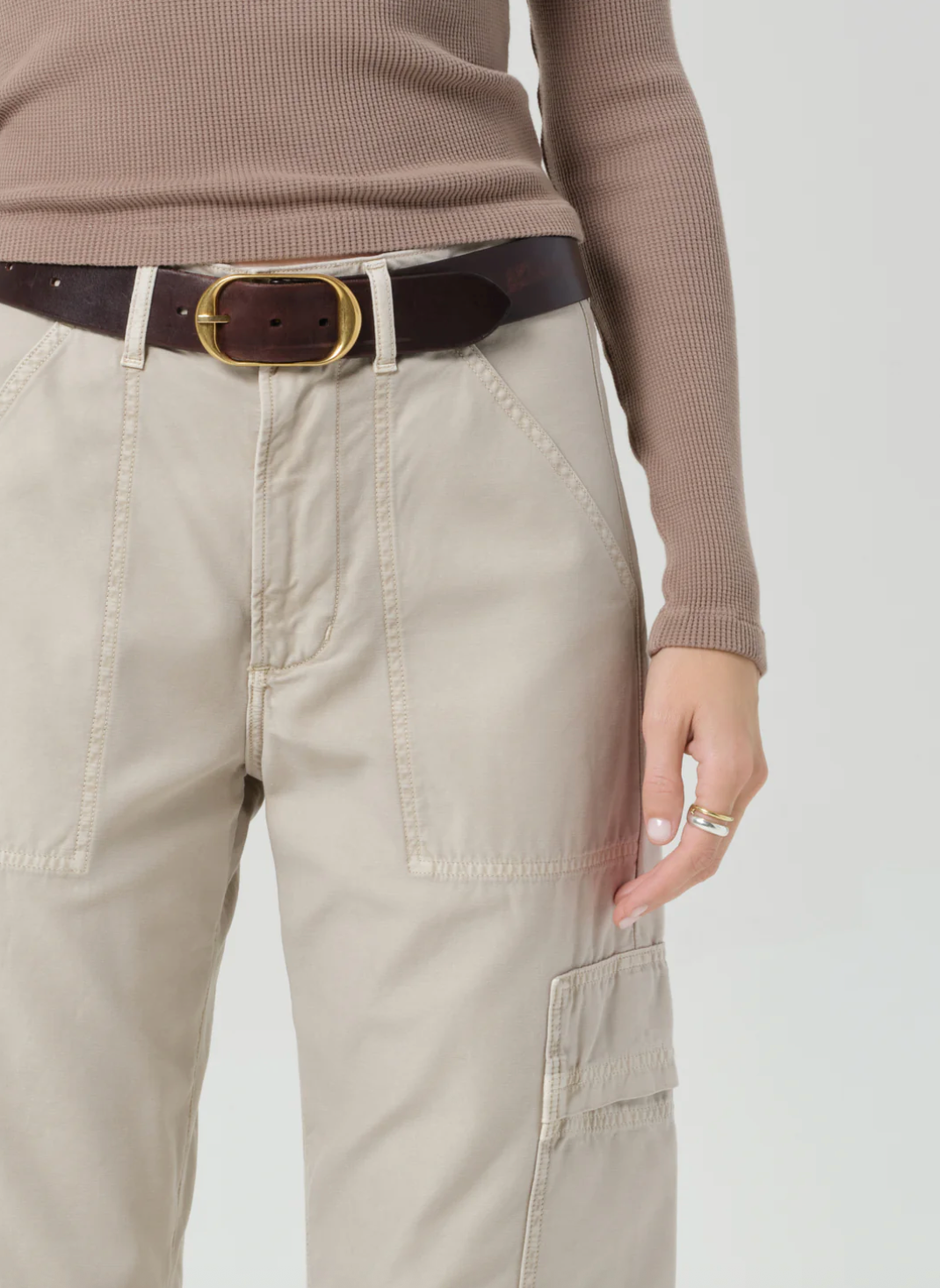 Marcelle Cargo in Burnished Quartz