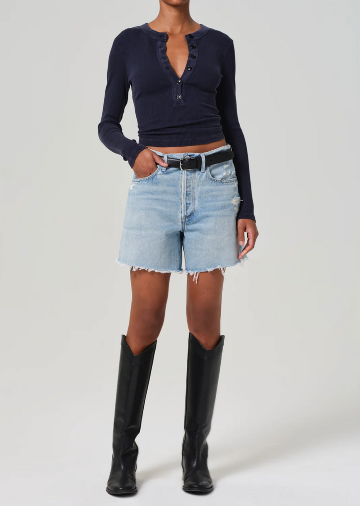 Marlow Long Vintage Short in Raleigh