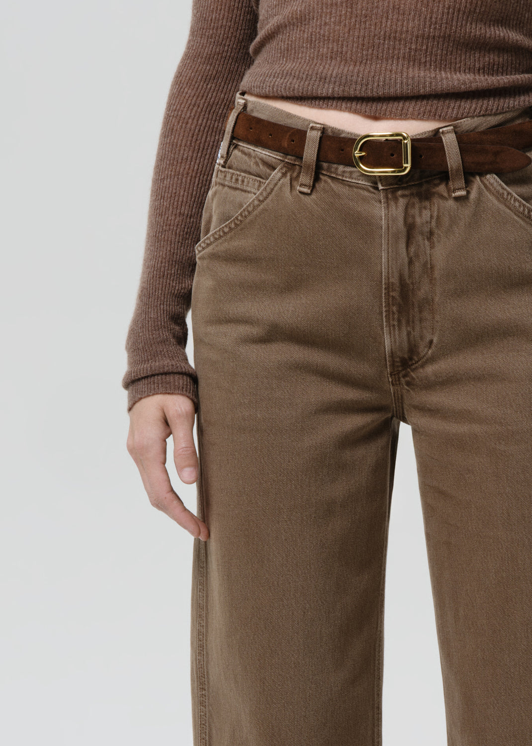 Miro Full Length Deck Pant in Cocoa