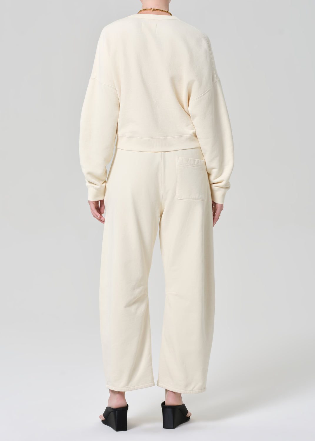 Miro Sweatpant in Cream