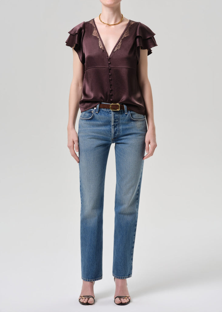 Savannah Cigarette Jean in Patina
