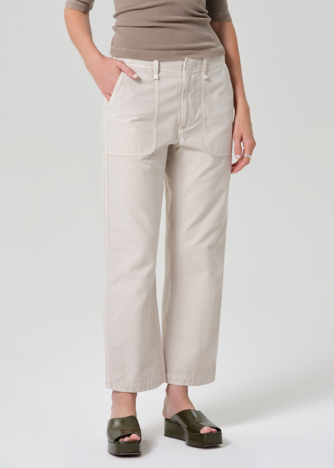 Winslow Utility in Pale Stone