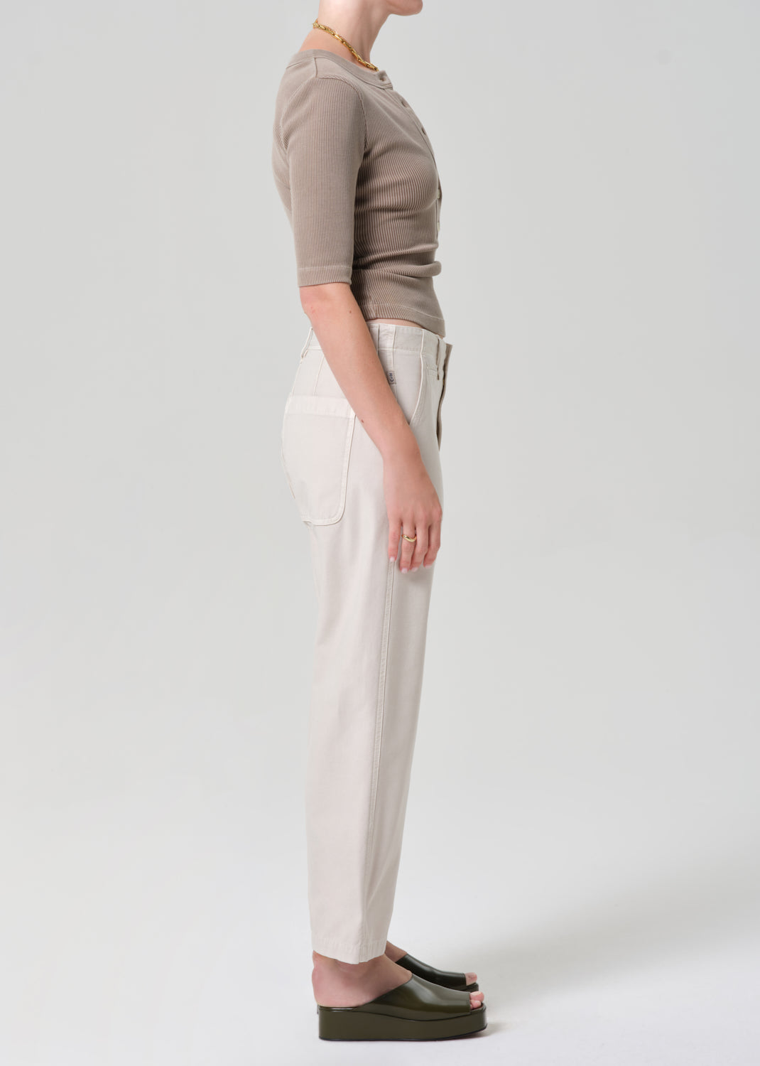 Winslow Utility in Pale Stone