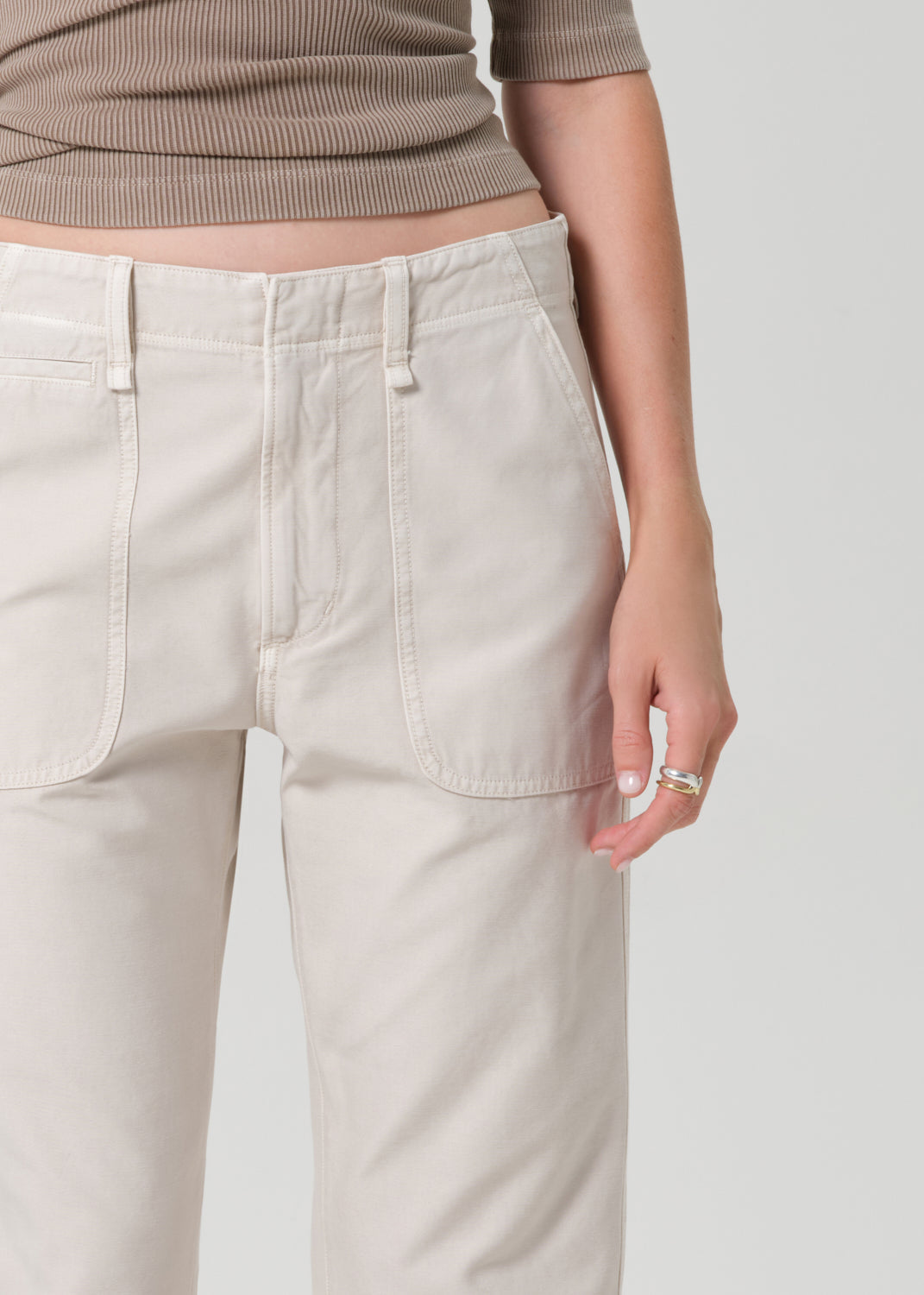 Winslow Utility in Pale Stone