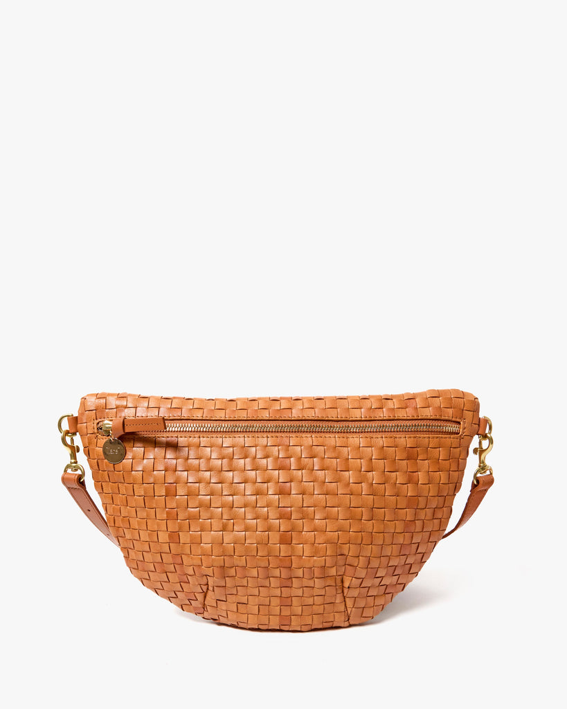Grande Fanny in Natural Woven Checker
