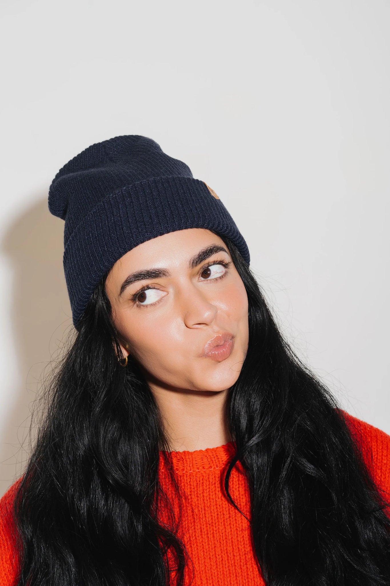 Classic Beanie in Navy