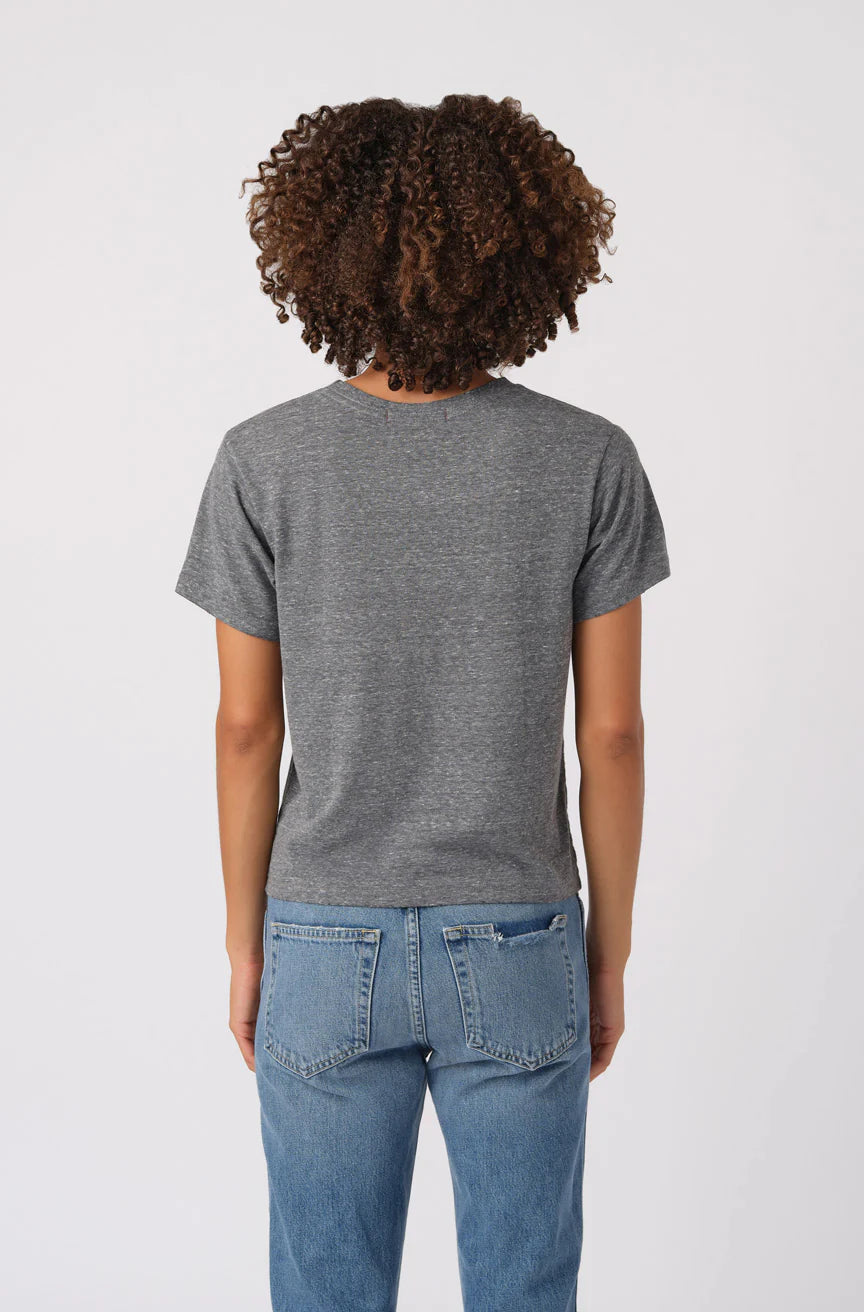 Classic Tee in Heather Grey