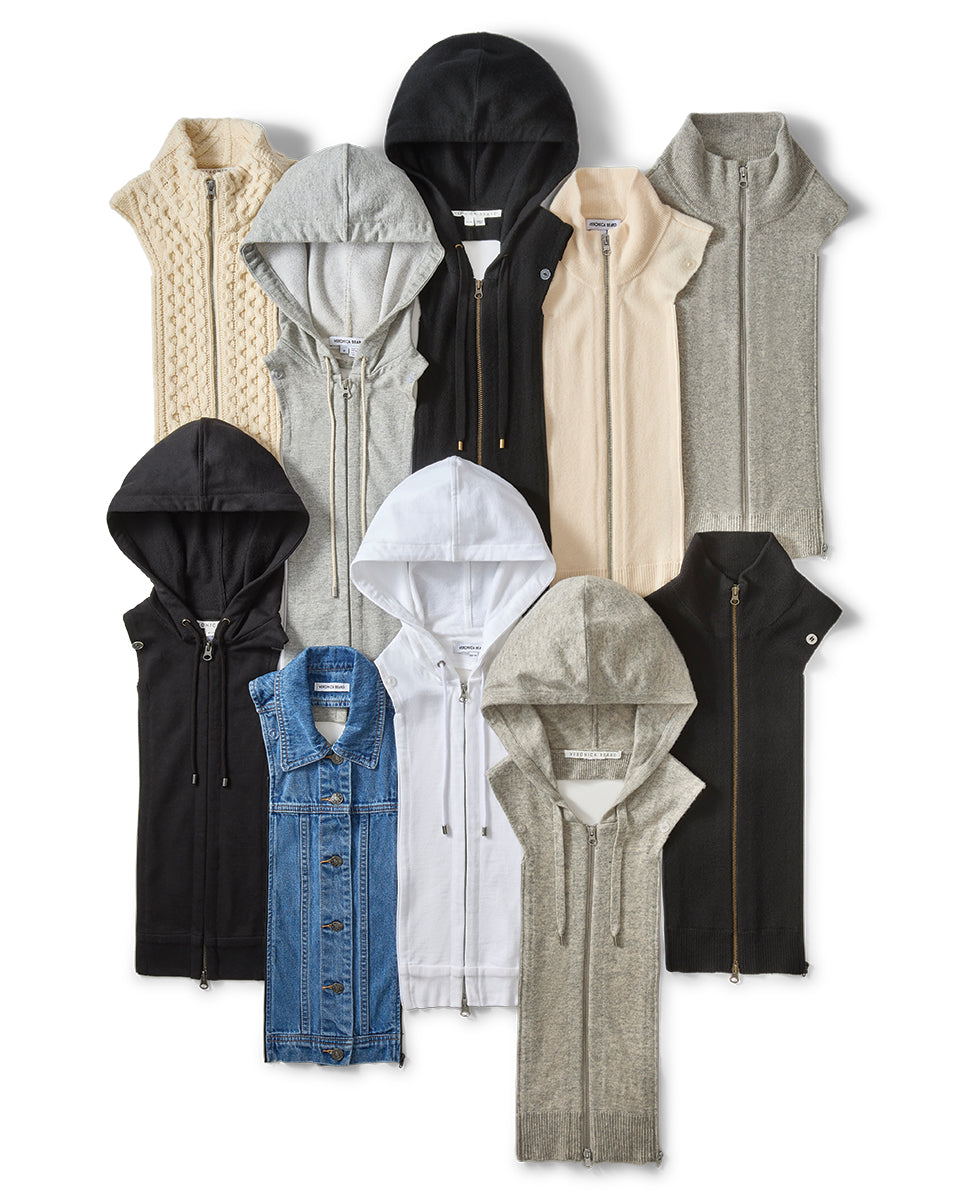 Hoodie Dickey in Heather Grey