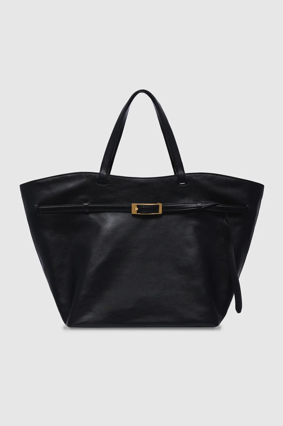 Elly Tote Small Grained Leather in Black