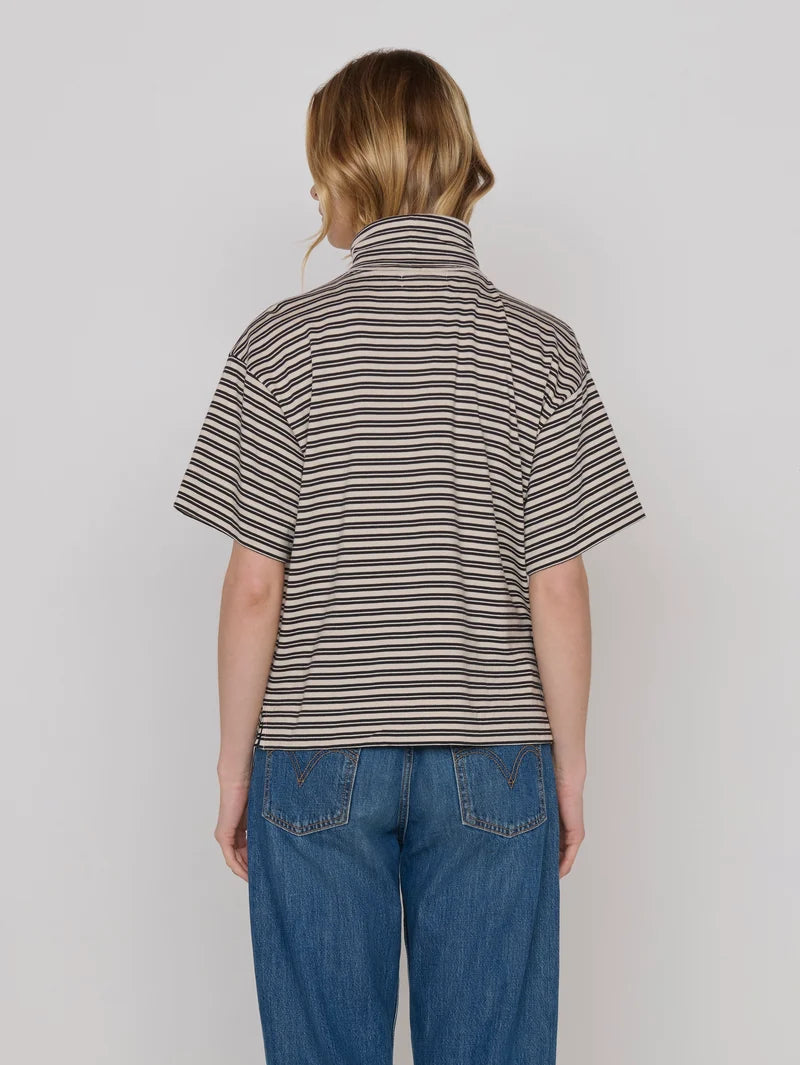 Fable Turtleneck in Yarn Dye Stripe