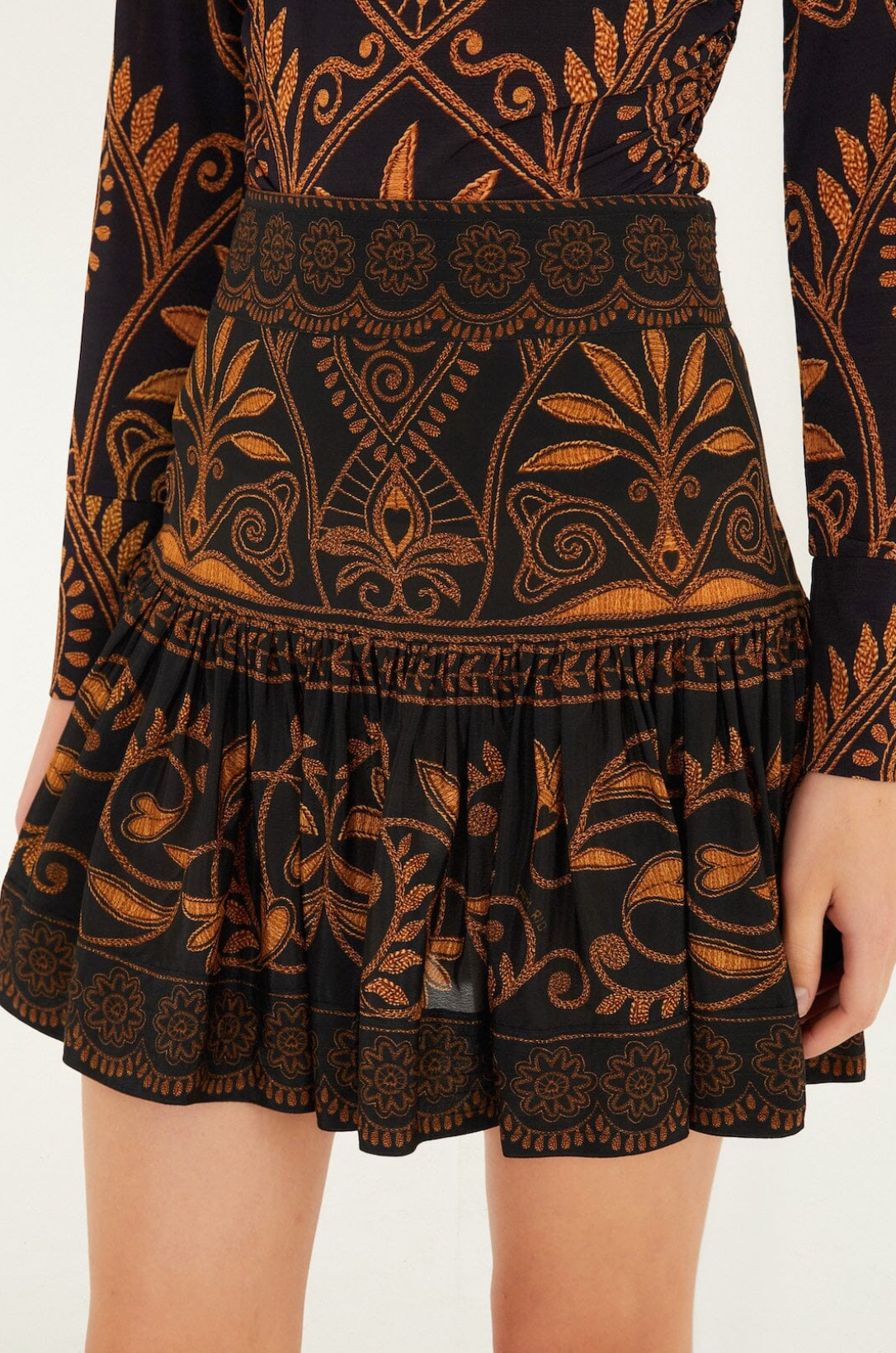 Black Cornely Ainika Mini Skirt