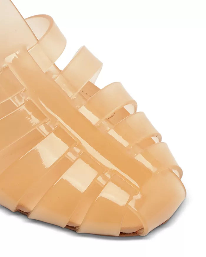 Fisherman Jelly Wedge Sandal in Blush