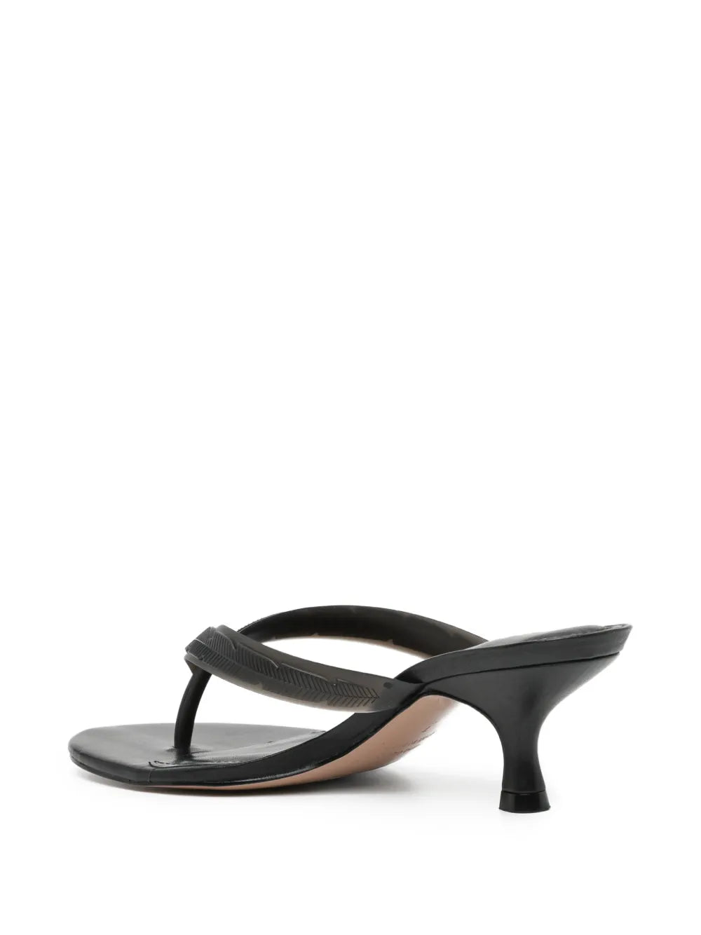 Rob Heel Sandal in Black