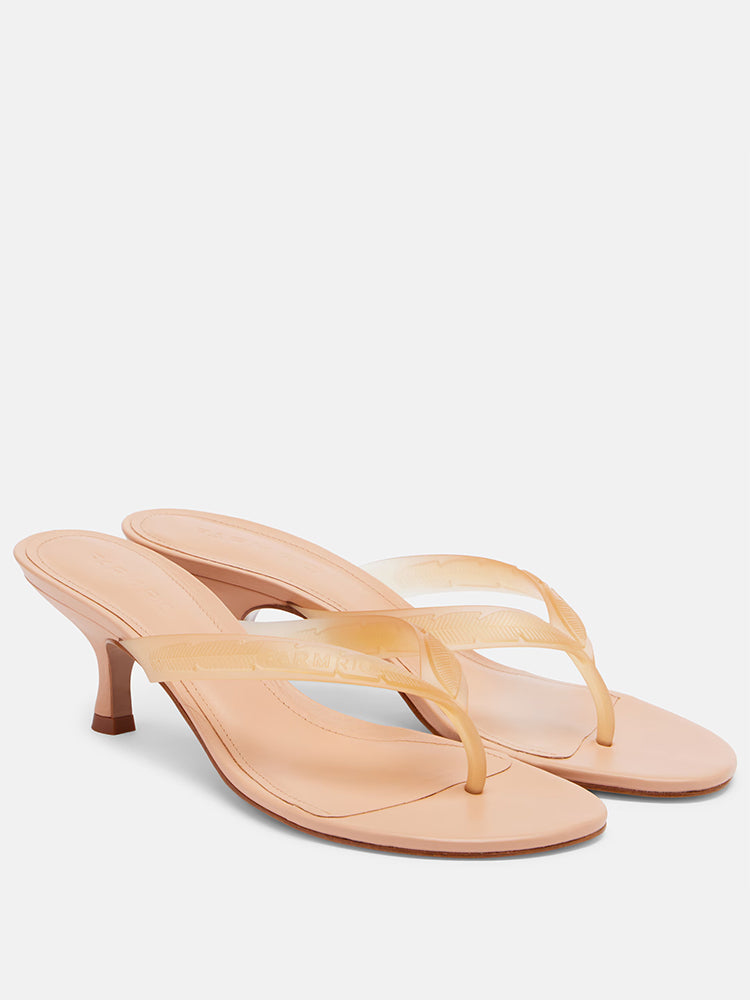 Rob Heel Sandal in Old Blush