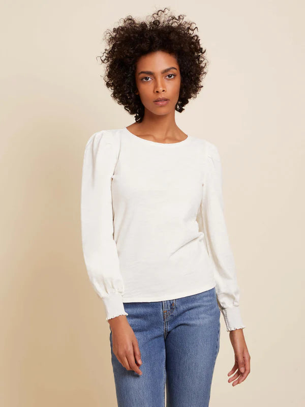 Floris Top in Off White