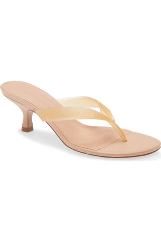 Rob Heel Sandal in Old Blush